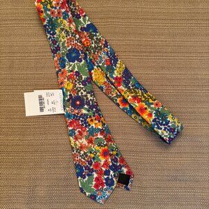 NWT Crewcuts Floral Multi LIBERTY Tie, Silk 52” Kids Boy